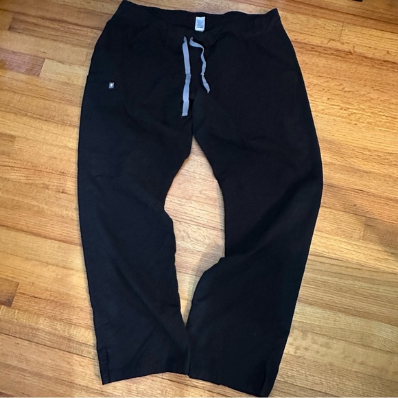 FIGS Technical Collection Black Scrub Pants Womens SZ XL (O) - Picture 1 of 11